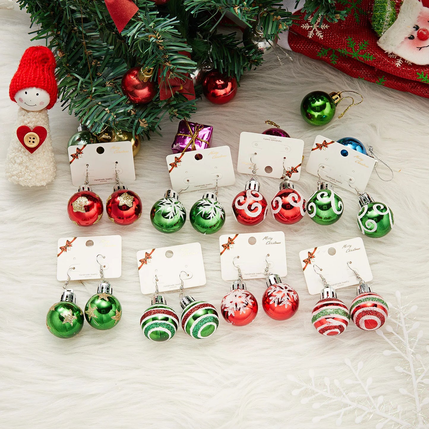 Christmas Bulb Earrings